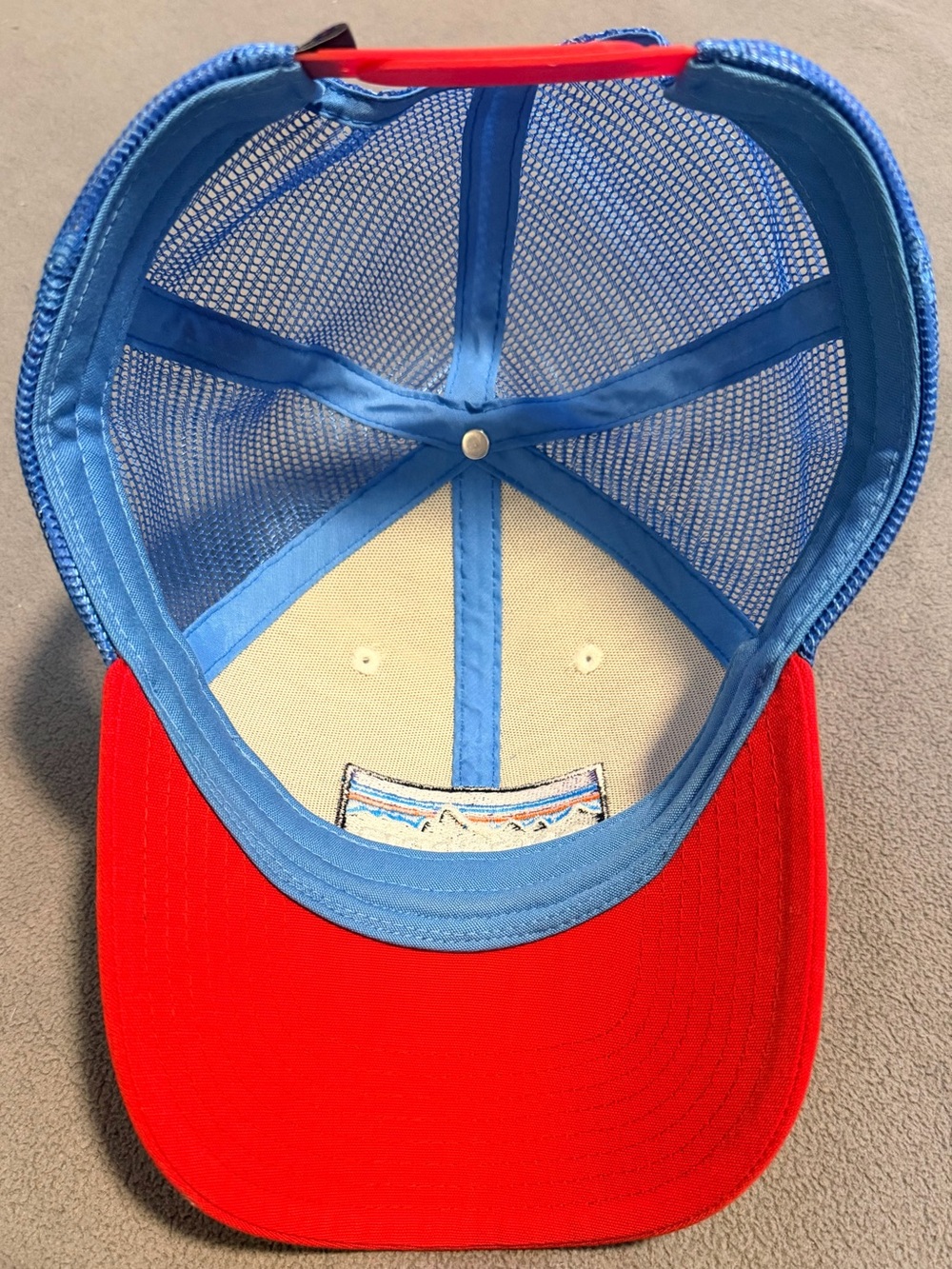 Patagonia - Trucker Style Hat - Adult One Size - SnapBack- Red White & Blue - Picture 3 of 3